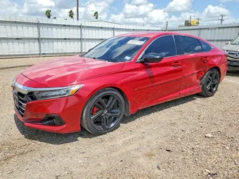 2021 Honda Accord 1HGCV1F41MA058151 Lot 58810176