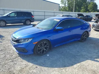 2020 Honda Civic 19XFC2F80LE027740 Lot 60805196