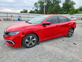 2020 Honda Civic 2HGFC2F64LH501354 Lot 57237036