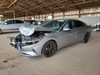 2022 Hyundai Elantra 5NPLM4AG7NH055382 Lot 58626116
