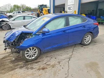 2022 Hyundai Accent 3KPC24A60NE187708 Lot 53514176
