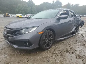 2020 Honda Civic 2HGFC2F8XLH558644 Lot 80907935