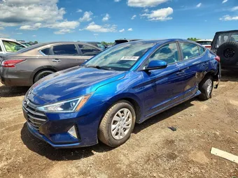 2019 Hyundai Elantra 5NPD74LFXKH498119 Lot 58103916