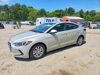 2017 Hyundai Elantra KMHD74LF7HU074410 Lot 54081436