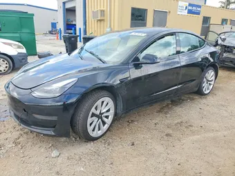 2022 Tesla Model 3 5YJ3E1EA9NF370250 Lot 63953036