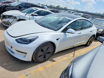 2021 Tesla Model 3 5YJ3E1EA8MF100280 Lot 63641796