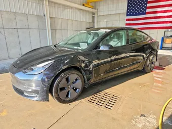 2022 Tesla Model 3 5YJ3E1EA4NF372357 Lot 63696286
