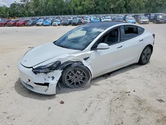 2021 Tesla Model 3 5YJ3E1EA9MF027422 Lot 64302206