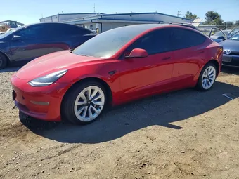 2022 Tesla Model 3 5YJ3E1EB0NF144641 Lot 61623836