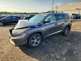 2016 Toyota Highlander 5TDJKRFH4GS242829