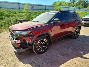 2022 Jeep Compass 3C4NJDCB1NT112078 Lot 55975586