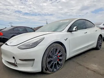 2022 Tesla Model 3 5YJ3E1EC2NF208655 Lot 59922546