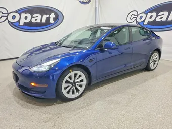 2022 Tesla Model 3 5YJ3E1EA3NF369515 Lot 55600346
