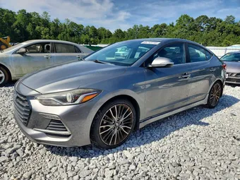 2018 Hyundai Elantra KMHD04LBXJU515650