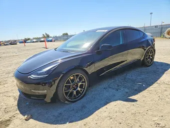 2022 Tesla Model 3 5YJ3E1EB5NF123591