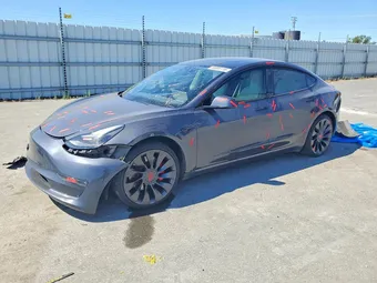 2022 Tesla Model 3 5YJ3E1EC6NF242033 Lot 58066116