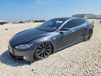 2015 Tesla Model S 5YJSA1H27FF090694 Lot 62331576